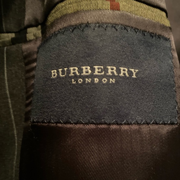 Men’s Vintage Burberry Wool Sport Coat - Picture 2 of 4